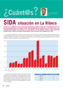 SIDA situación en La Ribera