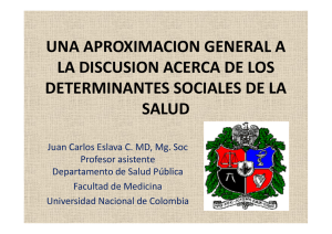 Presentacion DSS_INS - Instituto Nacional de Salud