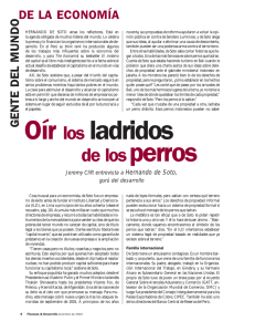 Hernando de Soto - Finanzas y Desarrollo