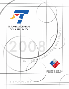 Ejercicio 2008 - Tesorería General de la República