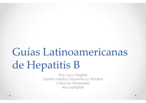 Guías Latinoamericanas de Hepatitis B