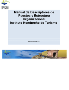 Manual - IHT - Instituto Hondureño de Turismo