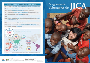 Programa de Voluntarios de JICA