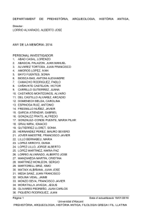 departament de prehist&ograve;ria, arqueologia, hist&ograve;ria antiga, any de la