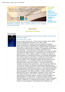 Abril 2014 - América Latina - Portal Europeo | REDIAL CEISAL