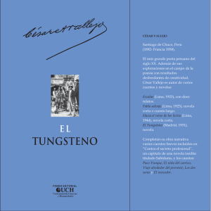 tungsteno - Universidad de Ciencias y Humanidades