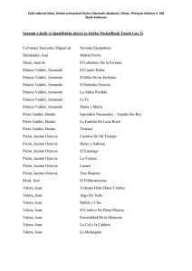Seznam e-knih ve španělském jazyce (e