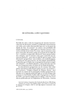 Góngora y Quevedo - Páginas Personales UNAM