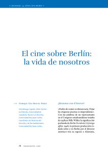 El cine sobre Berlín: la vida de nosotros - Konrad-Adenauer