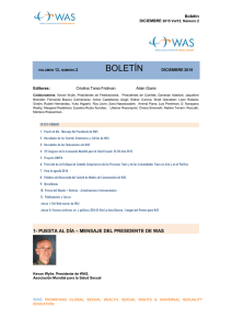 boletín - World Association for Sexual Health