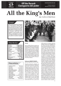 All the King`s Men - Cineclub Sabadell