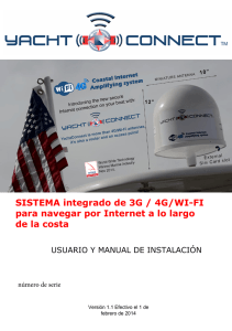 SISTEMA integrado de 3G / 4G/WI-FI para navegar por Internet a lo