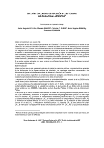 Seccin 1: Documento de reflexin y cuestionario