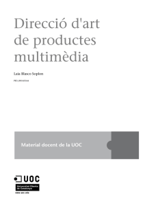 Direcció d`art de productes multimèdia