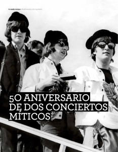 50 aniversario de dos conciertos míticos