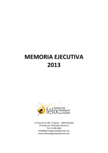 Memoria - Emprender para Conservar