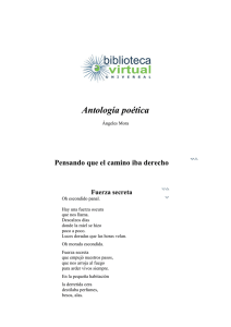Antología poética - Biblioteca Virtual Universal