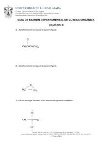 guia de examen departamental de quimica orgánica