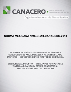 norma mexicana nmx-b-510-canacero-2013