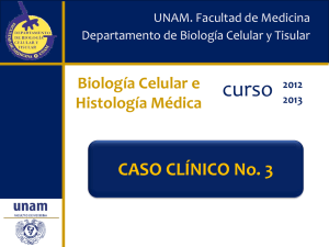 Caso clinico 3 - Departamento de Biología Celular y Tisular