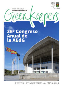36º Congreso Anual de la AEdG
