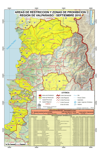 areas de restriccion y zonas de prohibicion region de valparaiso