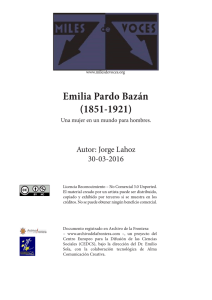 Emilia Pardo Bazán - Colectivo Miles de Voces