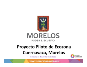 Proyecto Piloto de Ecozona Cuernavaca, Morelos