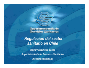 Regulación del sector sanitario en Chile