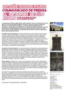 La exposición El Infierno según Rodin invita al