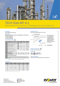 TECH Slab MT 4.1 - Aislamiento técnico