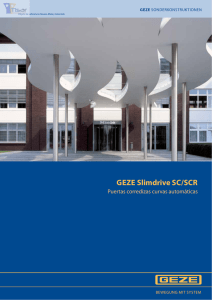 GEZE Slimdrive SC/SCR