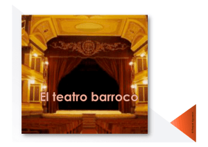 10. El teatro barroco