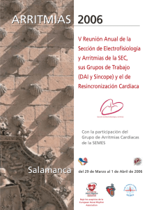 programa Arritmi (Convertido)-1 - Sociedad Española de Cardiología