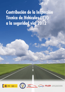 (ITV) a la seguridad vial 2012 - AECA-ITV