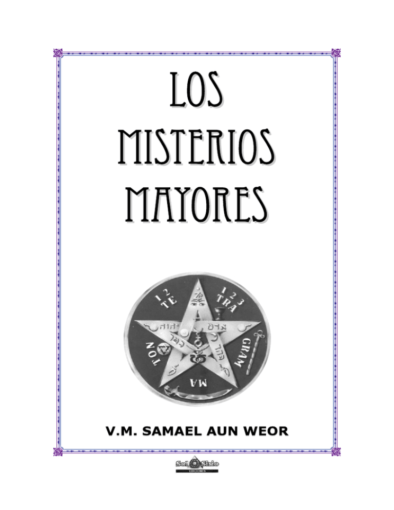 Los Misterios Mayores