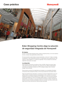 Eden Shopping Centre elige la solución de seguridad