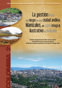 La gestión local del riesgo en una ciudad andina: Manizales, un