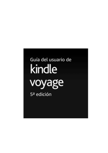 Guía del usuario de Kindle Voyage