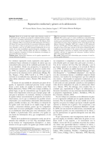 Reputación conductual y género en la adolescencia