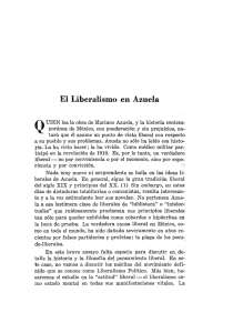 El Liberalismo en Azuela