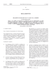 Reglamento de Ejecución (UE) no 577/2013 de la Comisión, de 28