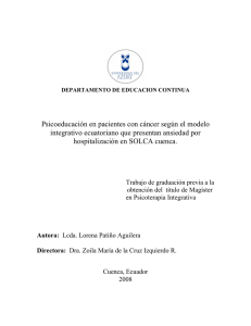 capitulo 5 la psicoeducación - DSpace de la Universidad del Azuay