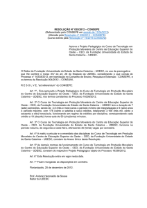 RESOLUÇÃO 035/2012 - CONSEPE - Secretaria dos Conselhos