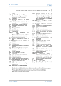 gen 2.2 abreviaturas usadas en las publicaciones del aim