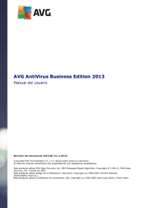 Manual del usuario AVG AntiVirus Business Edition
