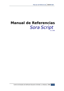 ¿Qué es Sora Script?