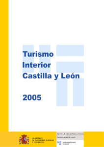 Turismo Interior Año 2005. Castilla y León
