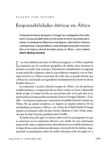 Responsabilidades ibéricas en África