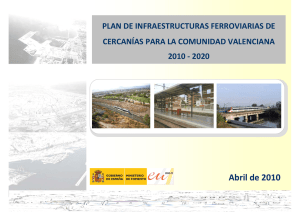 Plan de Infraestructuras Ferroviarias de
